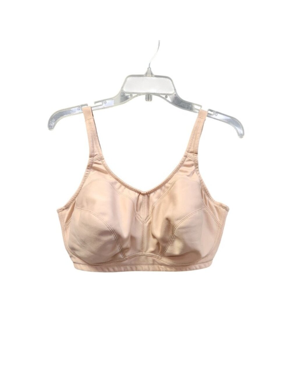 Lilyette Womens Underwire Bra 40DDD Beige Full Coverage 3688